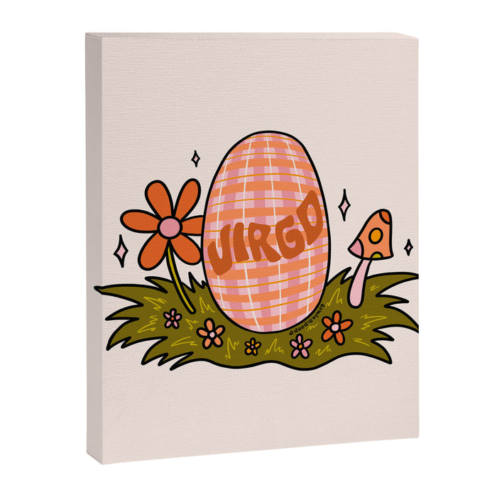 Virgo Easter Egg Canvas Print Gallery Image 1