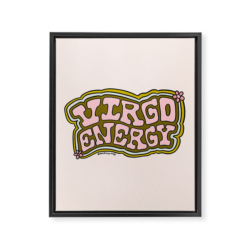 Virgo Energy Framed Canvas Print Gallery Image 8