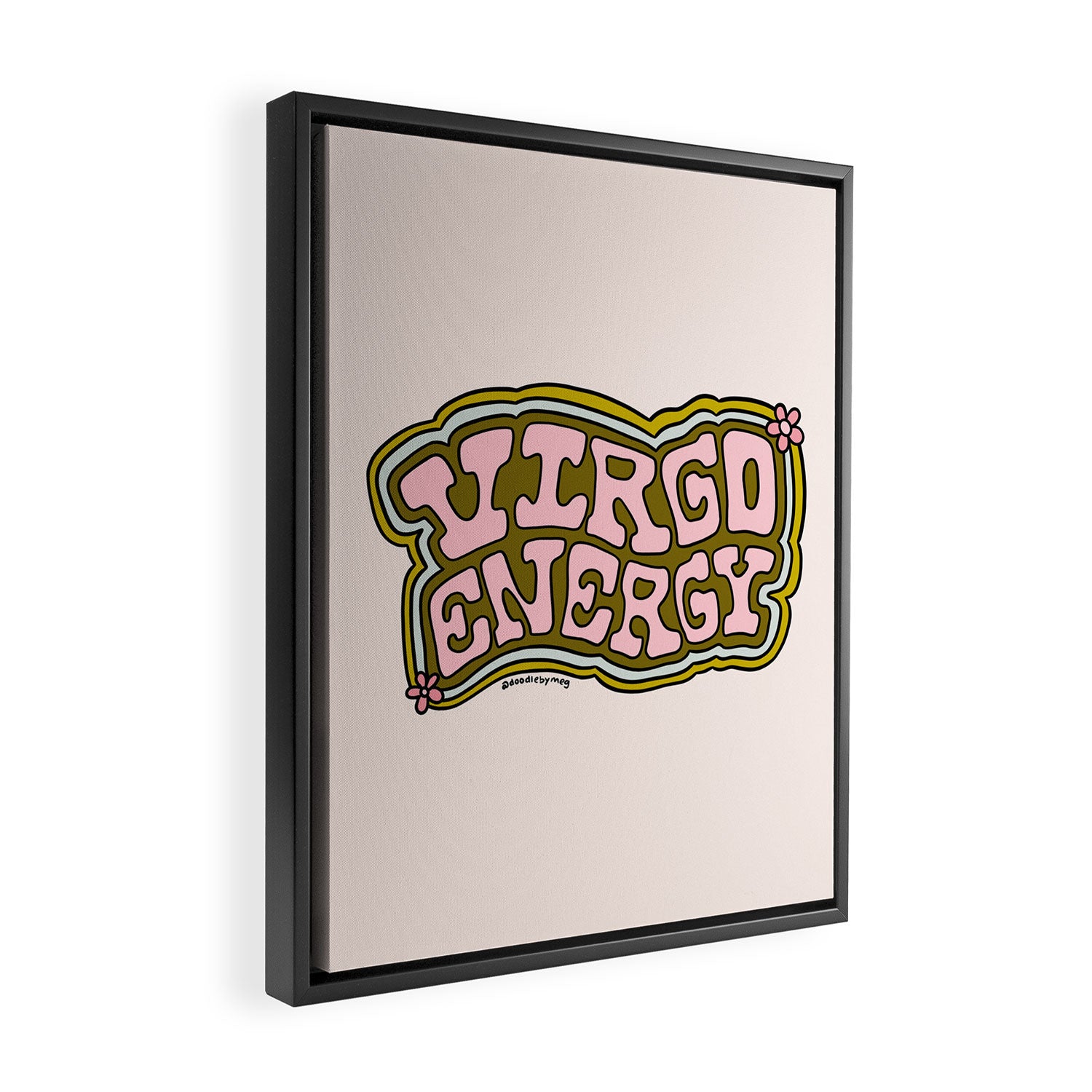 Virgo Energy Framed Canvas Print Gallery Image 2
