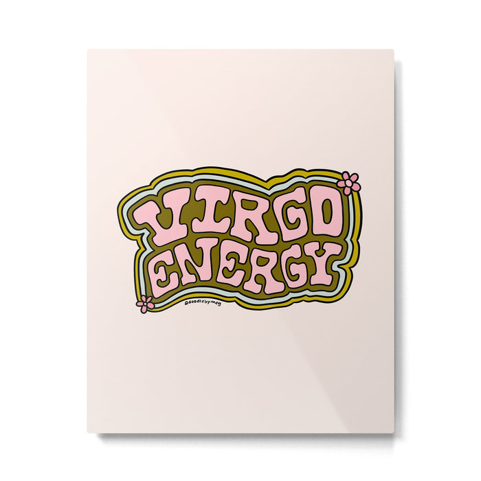 Virgo Energy Metal Print Gallery Image 1