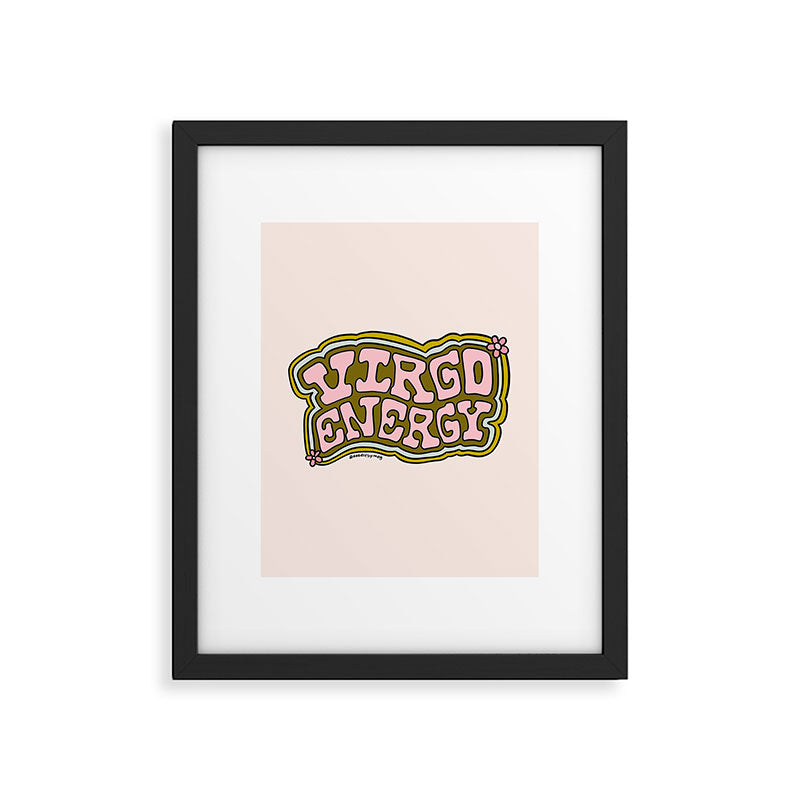 Virgo Energy Framed Art Print Gallery Image 6