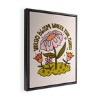 Virgo Flower Framed Canvas Print Gallery Image 2