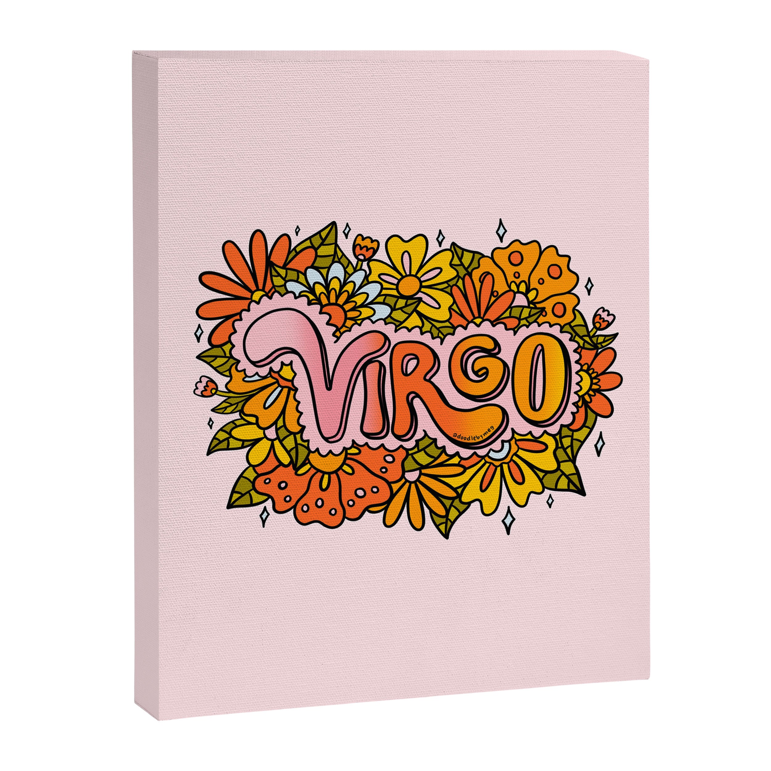 Virgo Flowers Canvas Print Gallery Image 8
