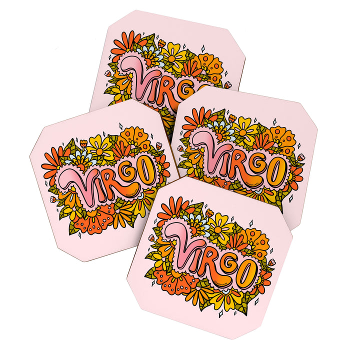 Virgo Flowers Coaster Gallery Image 1