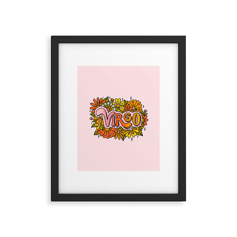 Virgo Flowers Framed Art Print Gallery Image 6