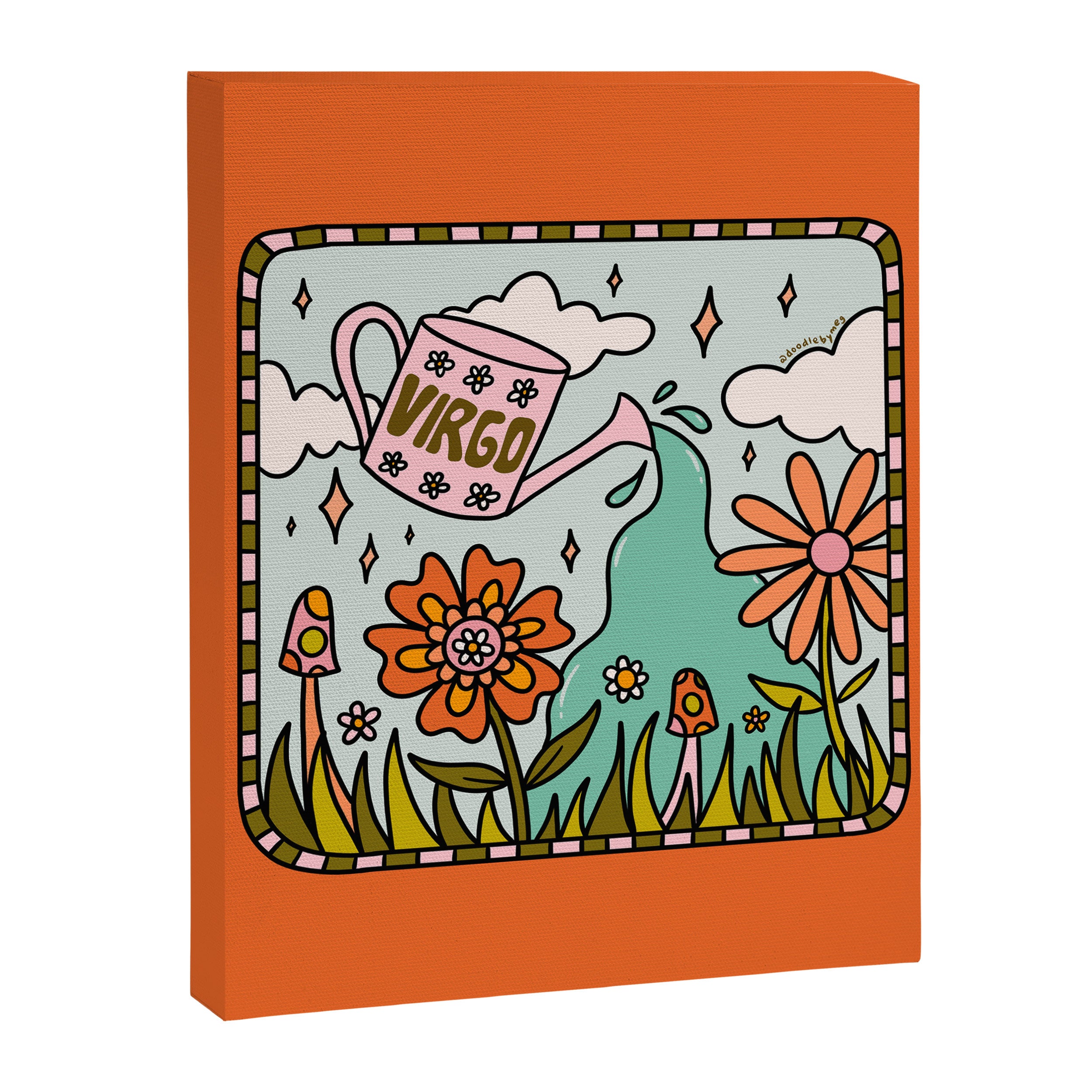 Virgo Garden Canvas Print Gallery Image 8