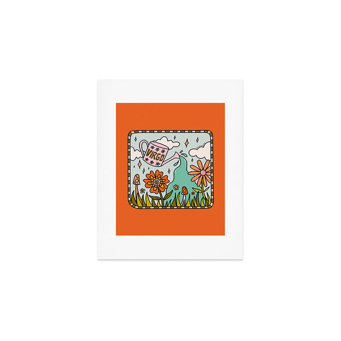 Virgo Garden Art Print Gallery Image 1