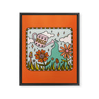 Virgo Garden Framed Canvas Print Gallery Image 8