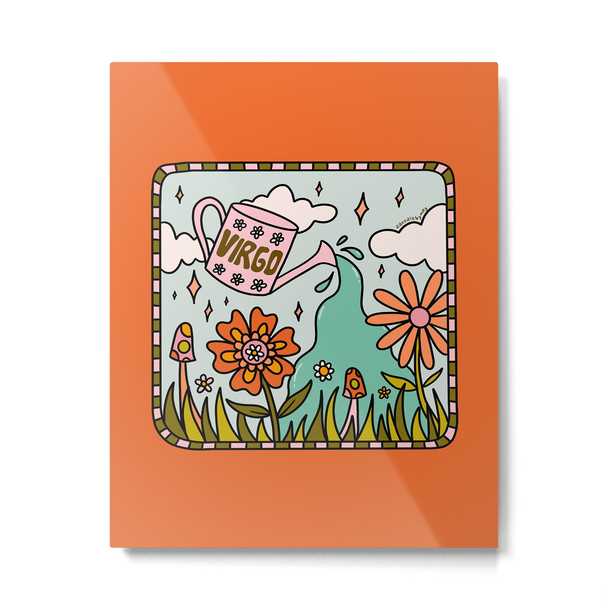 Virgo Garden Metal Print Gallery Image 6