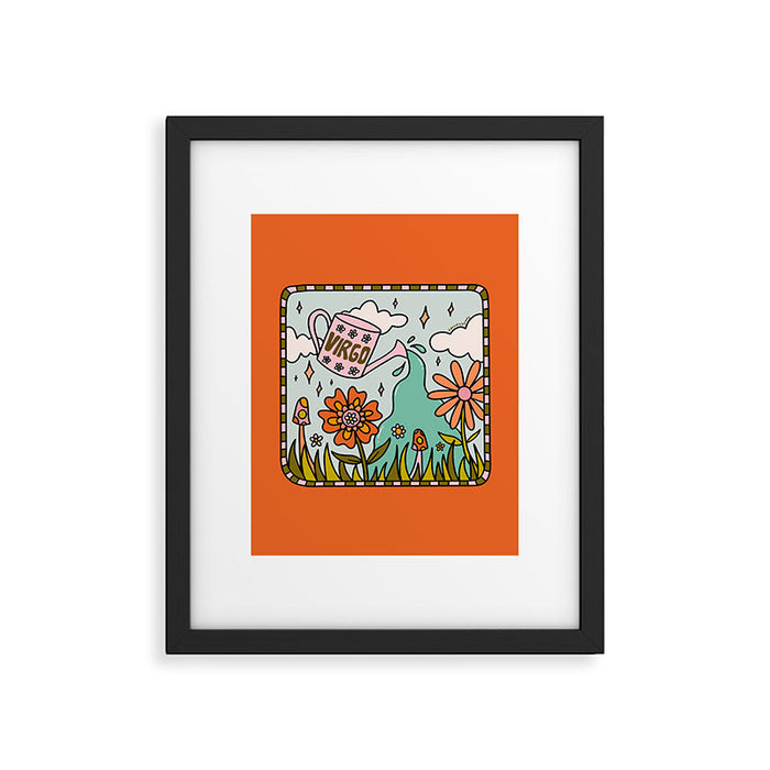 Virgo Garden Framed Art Print Gallery Image 1