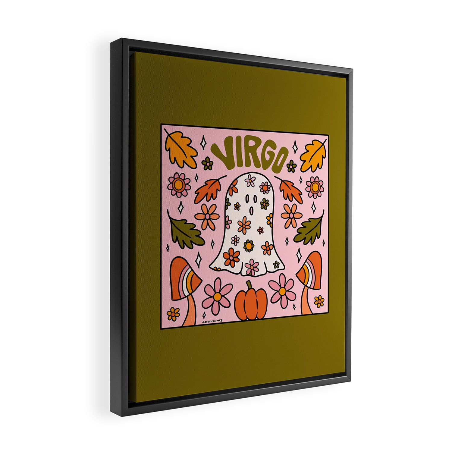 Virgo Ghost Framed Canvas Print Gallery Image 2