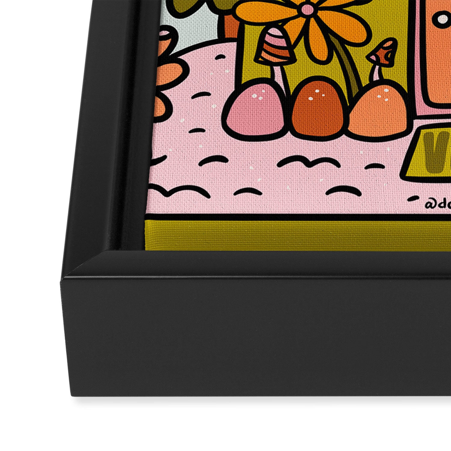 Virgo Gingerbread House Framed Canvas Print Gallery Image 3