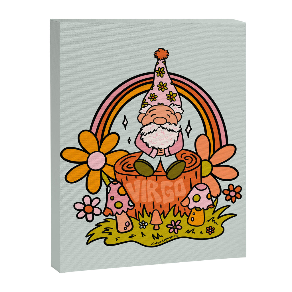 Virgo Gnome Canvas Print Gallery Image 8