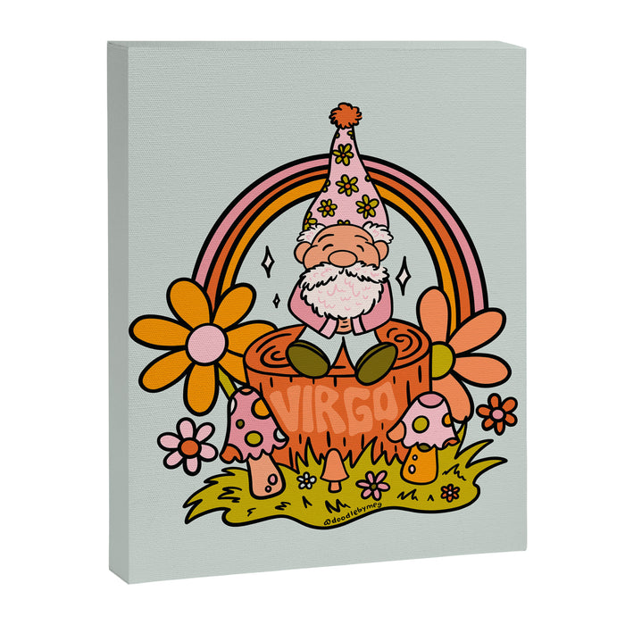 Virgo Gnome Canvas Print Gallery Image 1