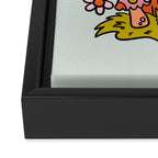 Virgo Gnome Framed Canvas Print Gallery Image 3