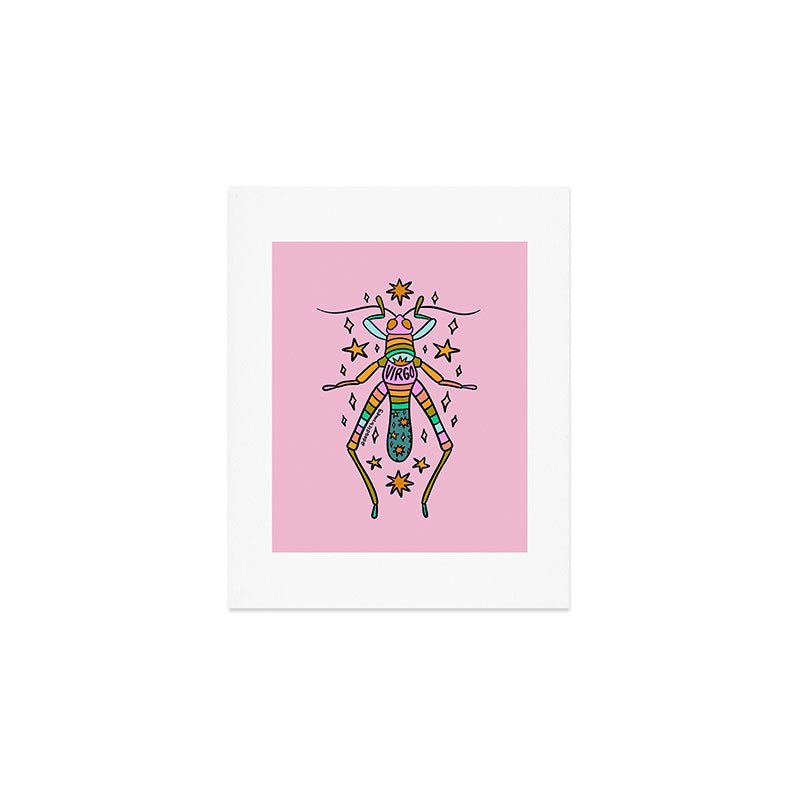 Virgo Grasshopper Art Print Gallery Image 1