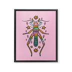 Virgo Grasshopper Framed Canvas Print Gallery Image 8