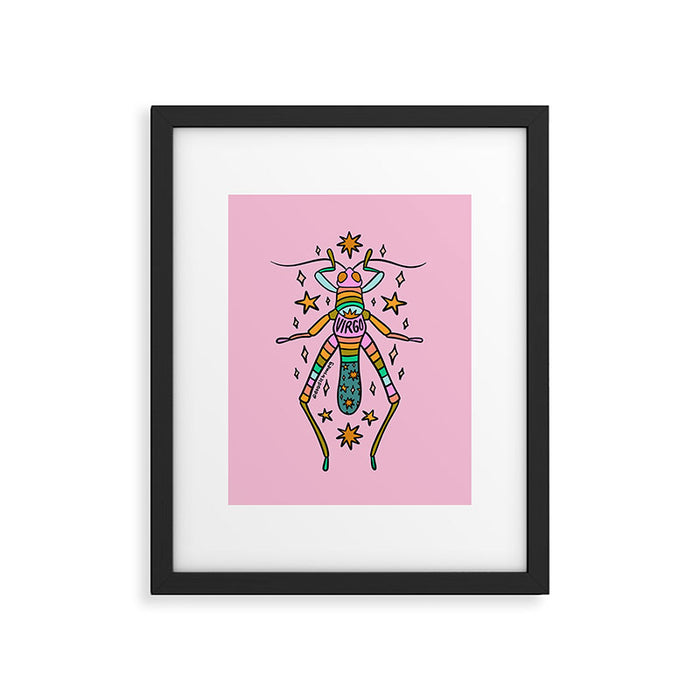 Virgo Grasshopper Framed Art Print Gallery Image 1