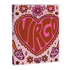 Virgo Heart Canvas Print Gallery Image 8