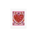 Virgo Heart Art Print Gallery Image 1