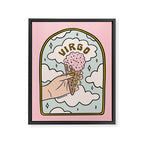 Virgo Ice Cream Framed Canvas Print Gallery Image 8