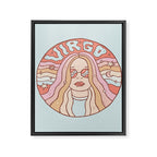Virgo Framed Canvas Print Gallery Image 6