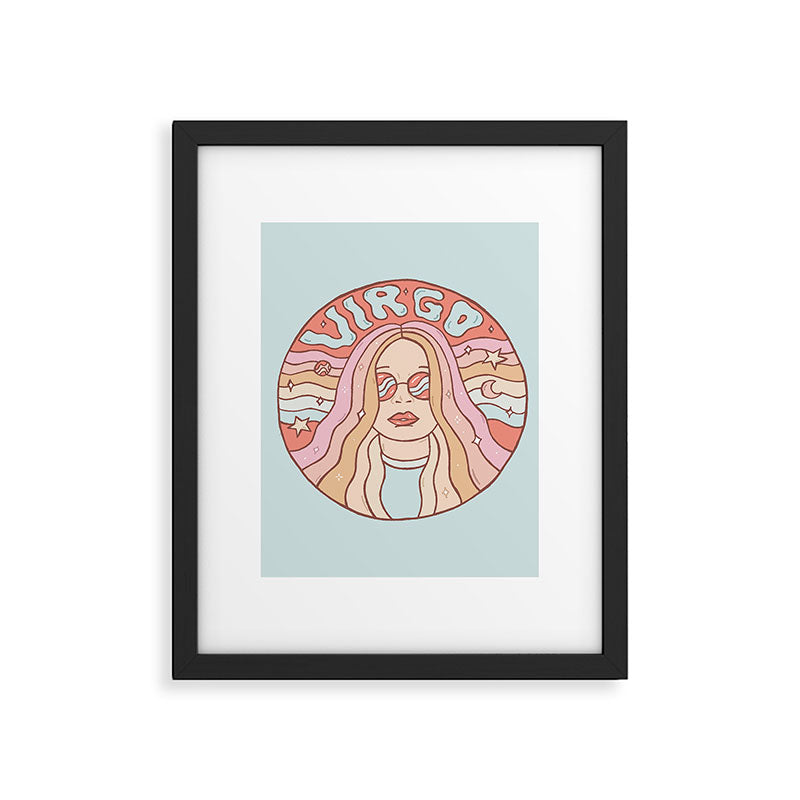 Virgo Framed Art Print Gallery Image 4