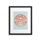 Virgo Framed Art Print Gallery Image 5