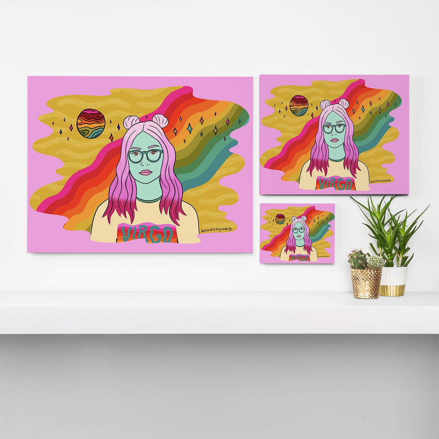 Virgo Canvas Print Gallery Image 3