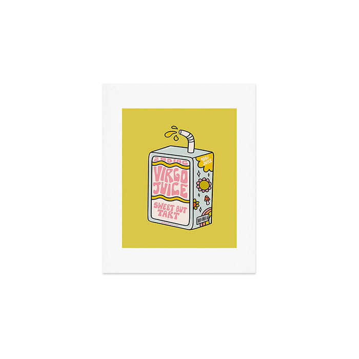 Virgo Juice Box Art Print Gallery Image 1