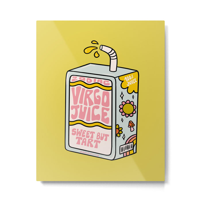 Virgo Juice Box Metal Print Gallery Image 1