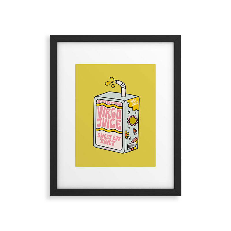 Virgo Juice Box Framed Art Print Gallery Image 6