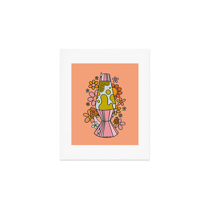 Virgo Lava Lamp Art Print Gallery Image 1