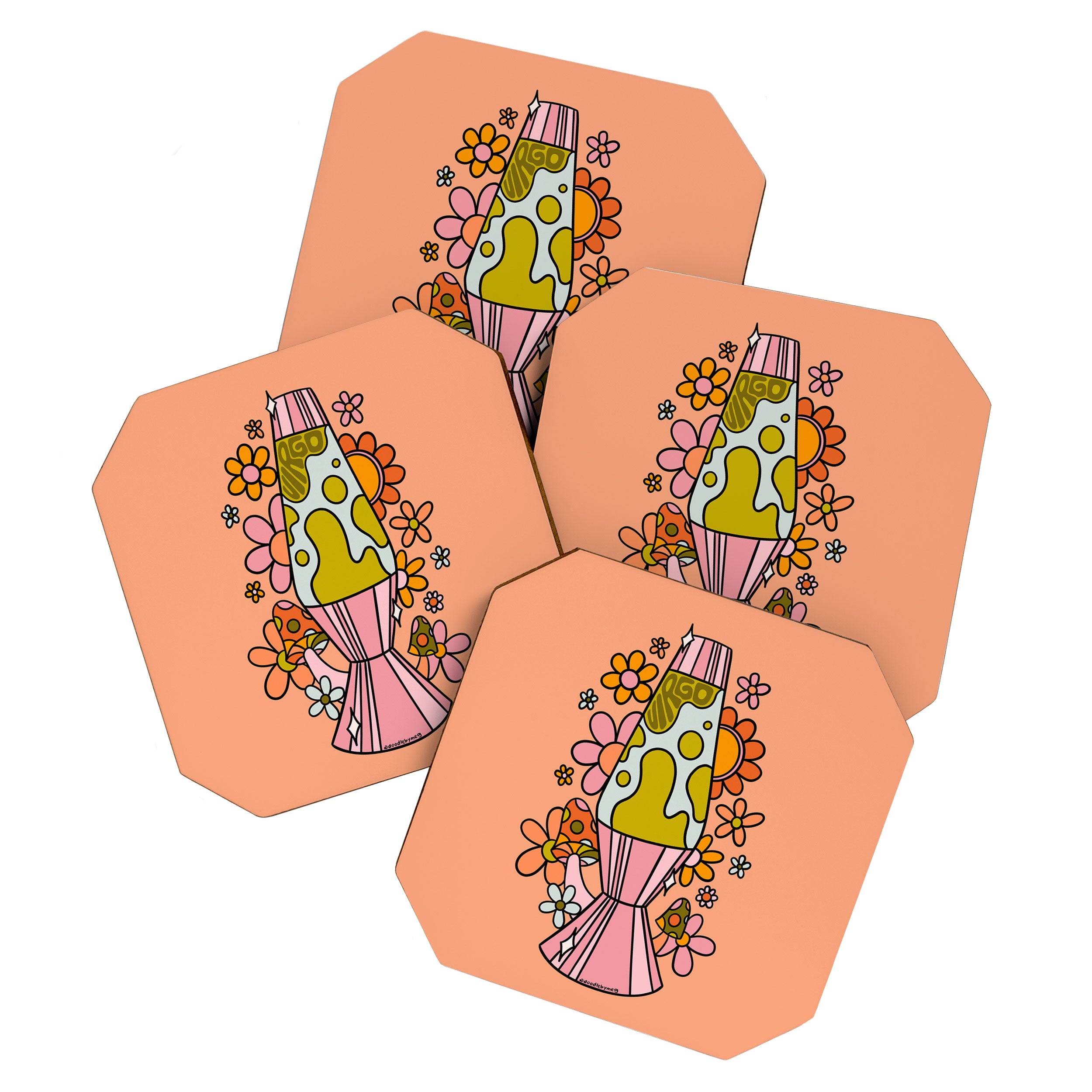 Virgo Lava Lamp Coaster Gallery Image 1