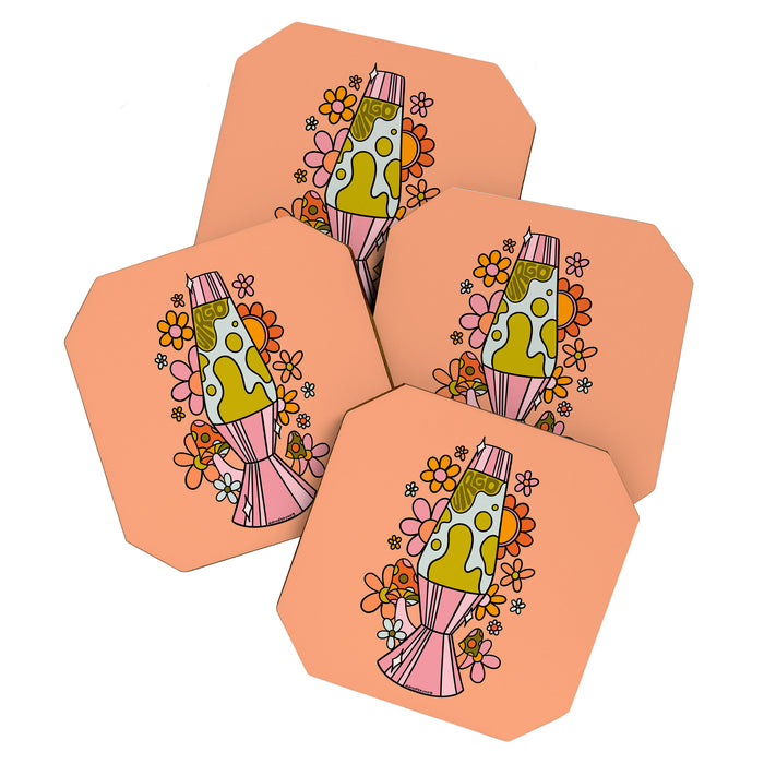 Virgo Lava Lamp Coaster Gallery Image 1