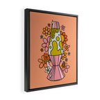 Virgo Lava Lamp Framed Canvas Print Gallery Image 2