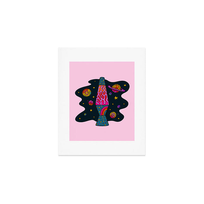 Virgo Lava Lamp Art Print Gallery Image 1