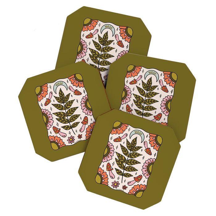 Virgo Leaf Coaster Gallery Image 1