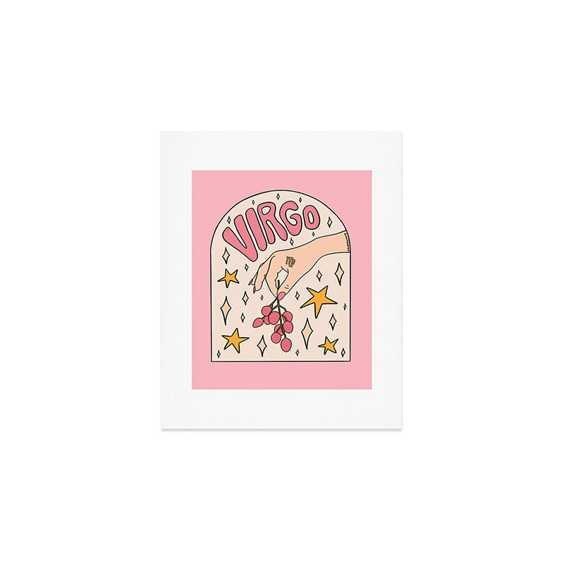 Virgo Lychee Art Print Gallery Image 1