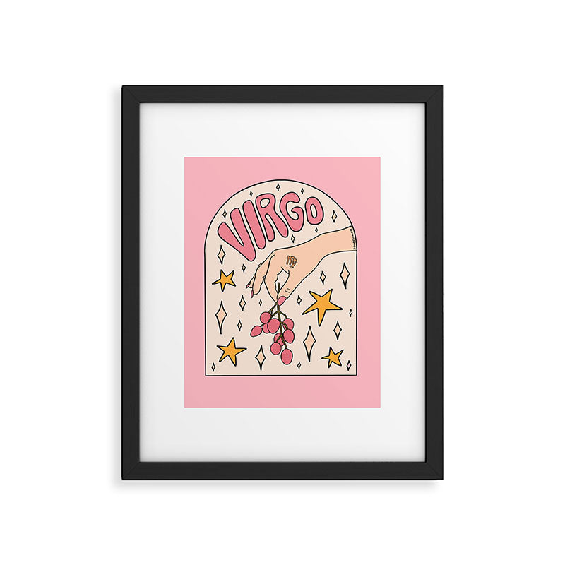 Virgo Lychee Framed Art Print Gallery Image 6