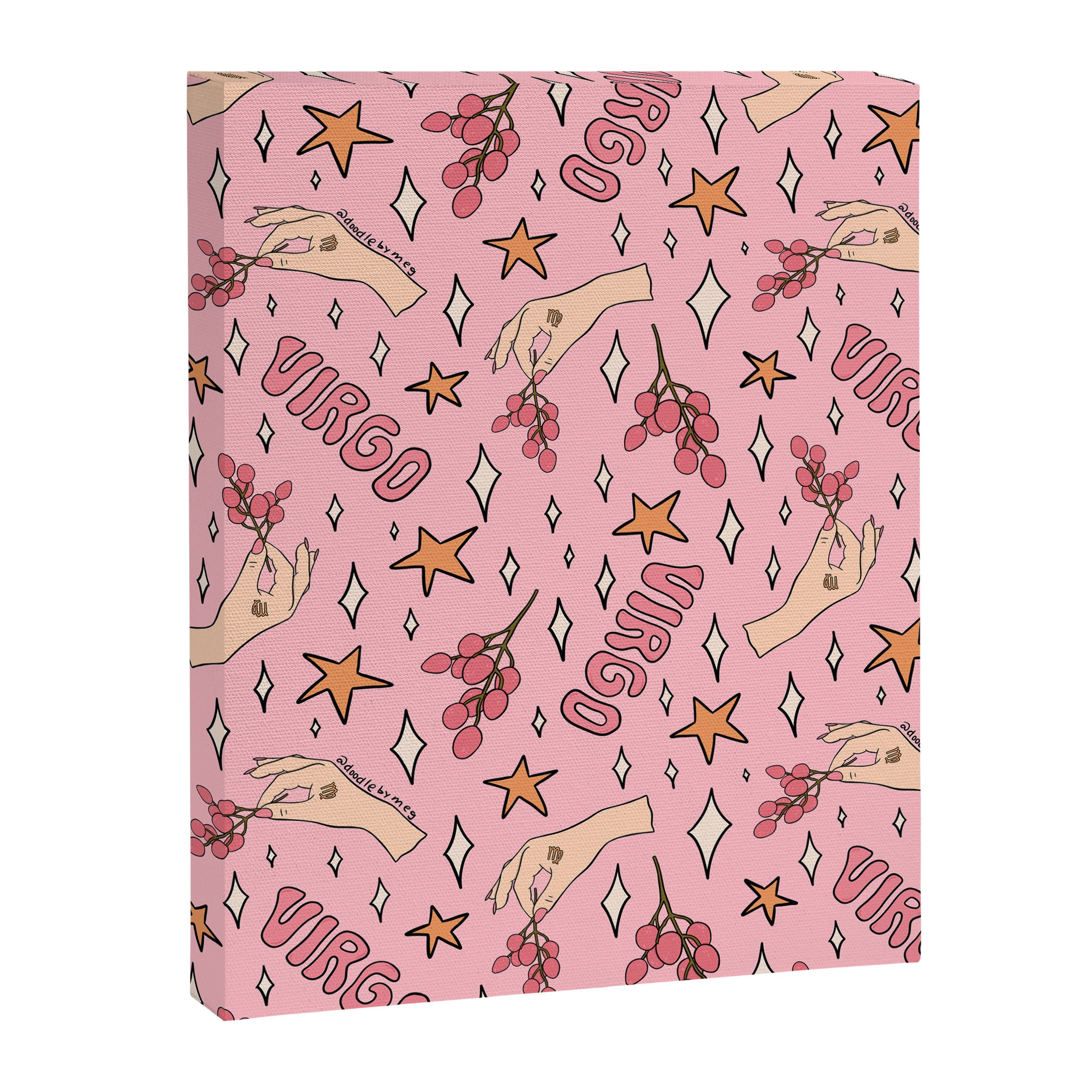 Virgo Lychee Print Canvas Print Gallery Image 8