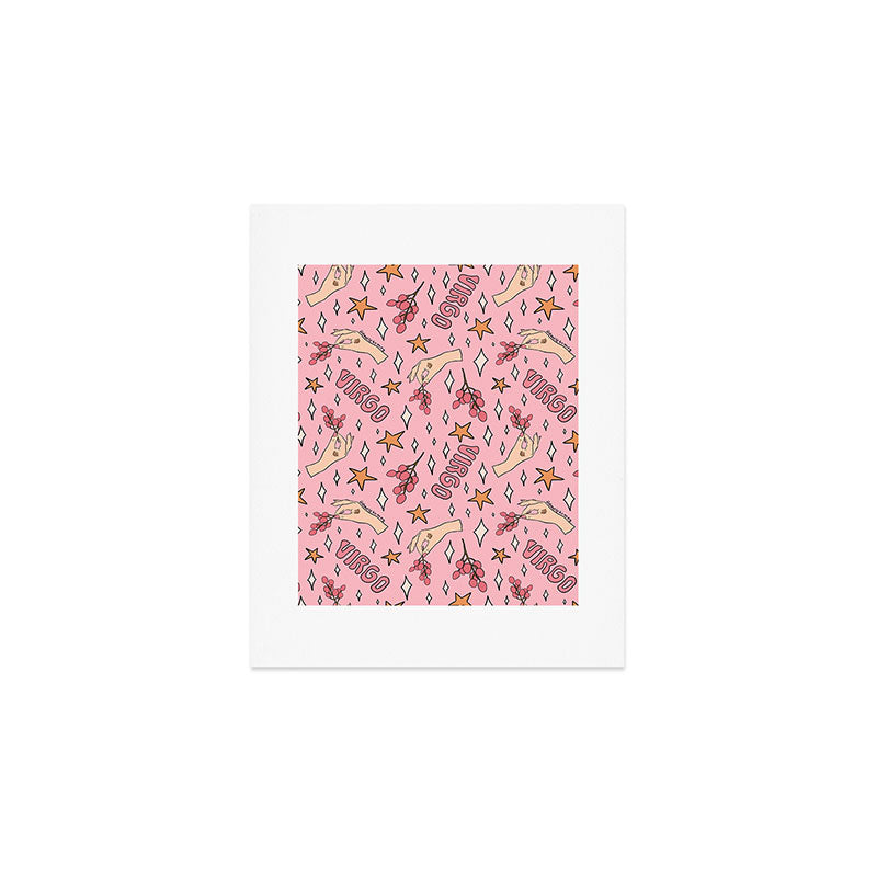 Virgo Lychee Print Art Print Gallery Image 1