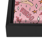 Virgo Lychee Print Framed Canvas Print Gallery Image 3