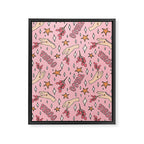 Virgo Lychee Print Framed Canvas Print Gallery Image 8