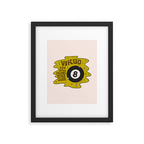 Virgo Magic 8 Ball Framed Art Print Gallery Image 6
