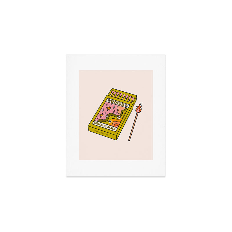 Virgo Matchbox Art Print Gallery Image 1