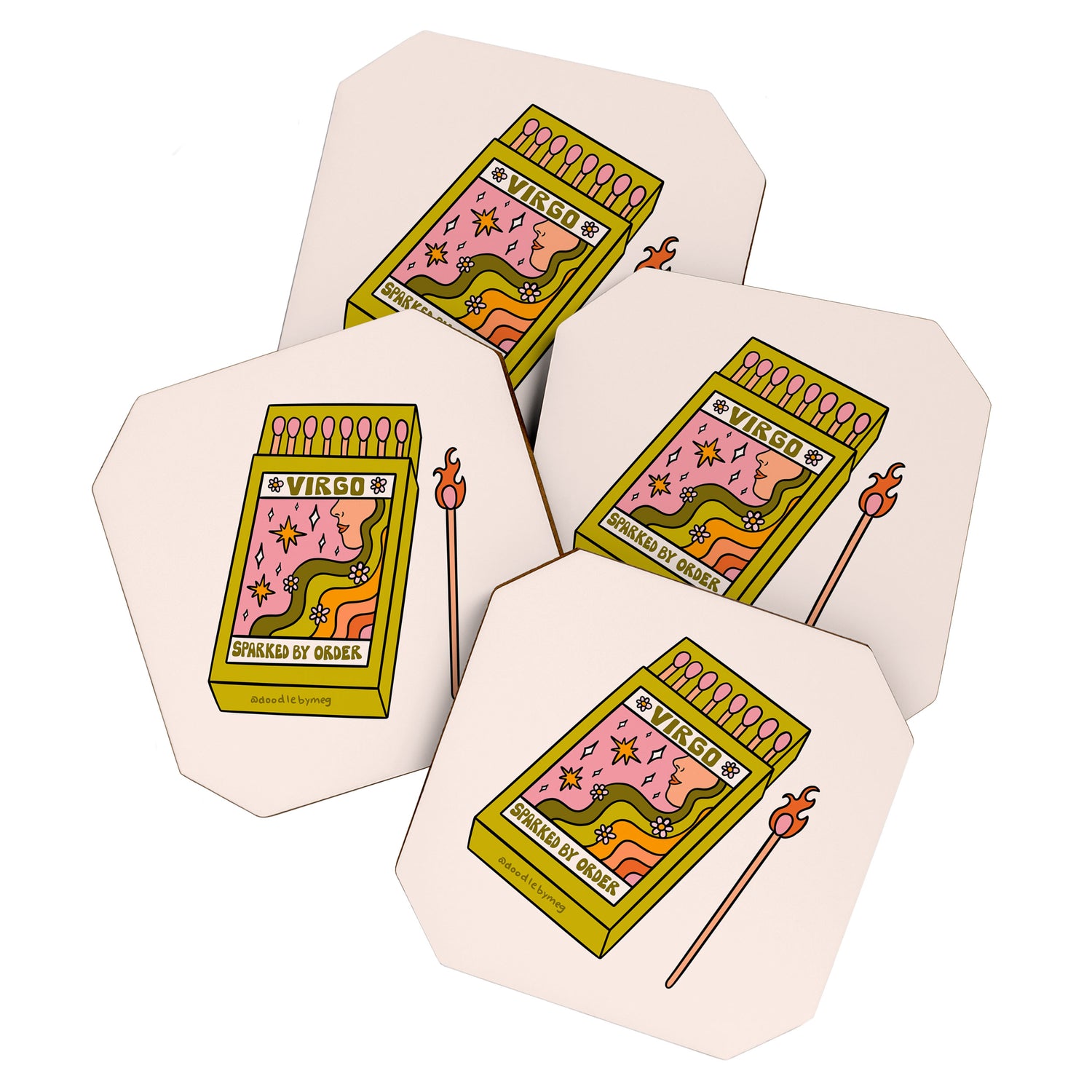 Virgo Matchbox Coaster Gallery Image 1