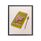 Virgo Matchbox Framed Canvas Print Gallery Image 8