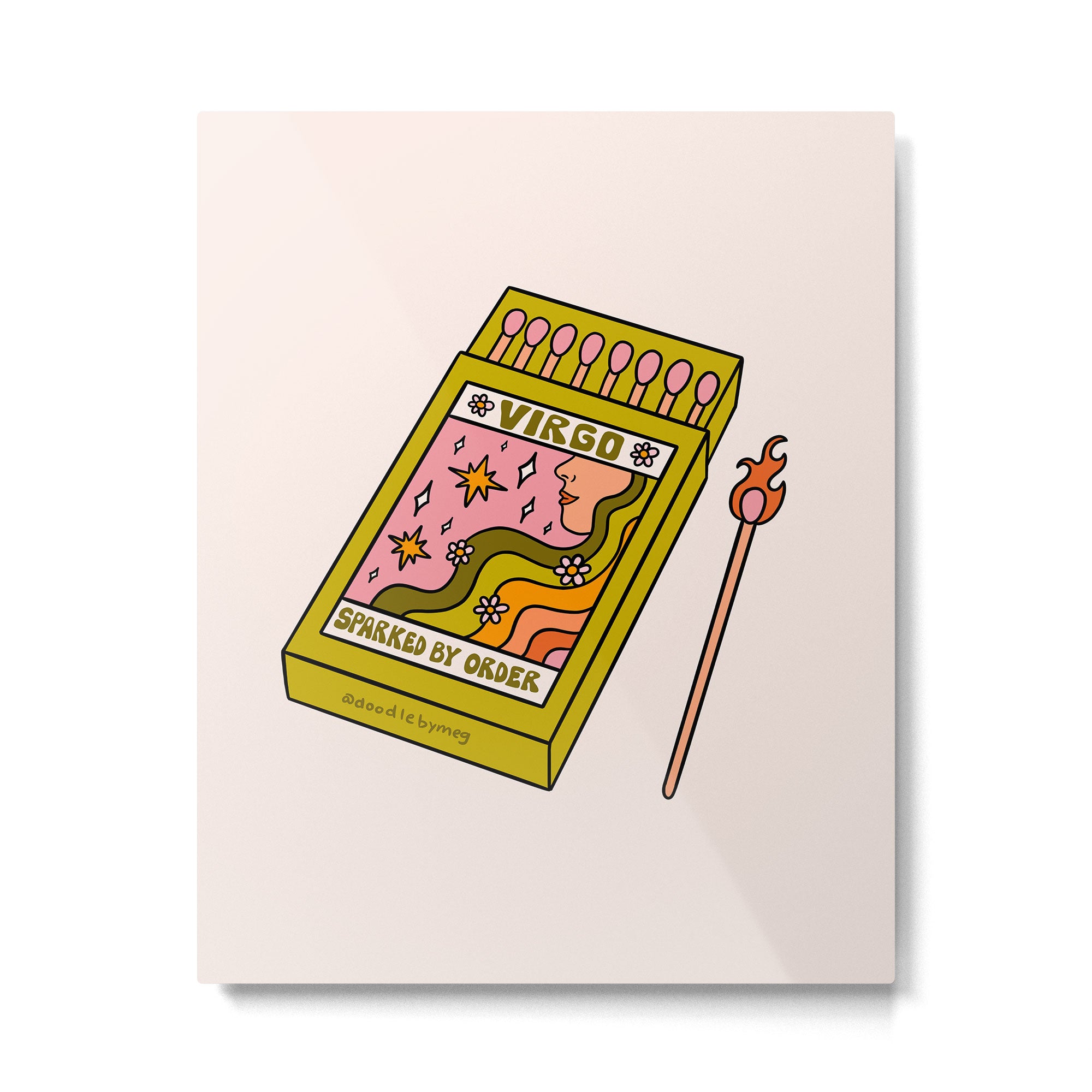 Virgo Matchbox Metal Print Gallery Image 6