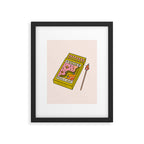 Virgo Matchbox Framed Art Print Gallery Image 6
